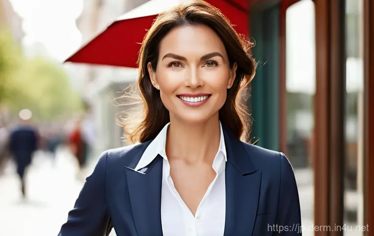 피부과 리프팅 시술 - **Prompt 1: Natural Radiance and Subtle Lift**
    "A sophisticated woman in her late 30s, with a se...